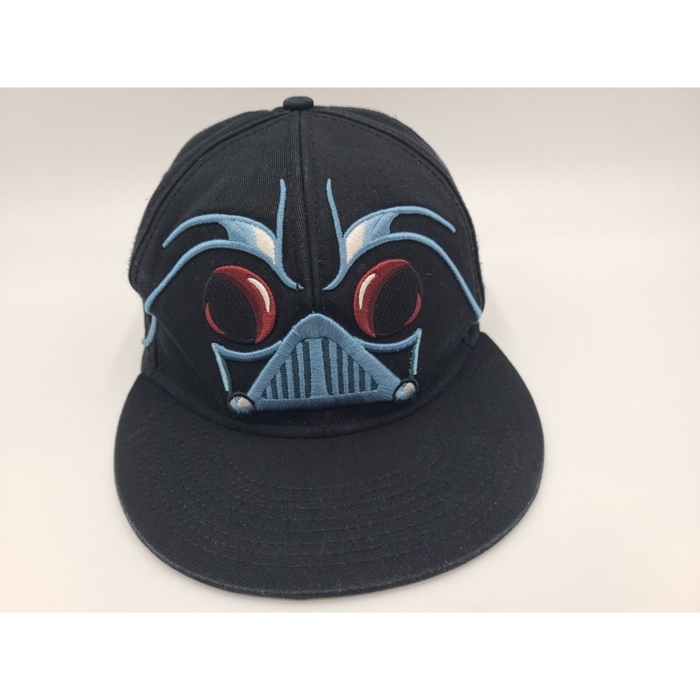 Youth Angry Birds Star Wars Darth Vader Snapback Hat Cap Movie‎ Boy Girl Black